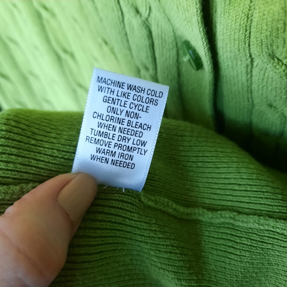 Merona Cable Knit Short Sleeved Cardigan - Picture 4 of 5